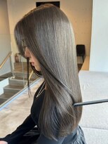 ロイス 神宮前(ROIS)&nbsp;ケアブリーチ/ミルクティーベージュ/髪質改善トリートメント/