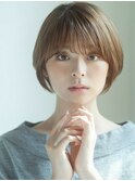 【emu井上信洋】ナチュラルでやわらかい丸みショート【エミュ】