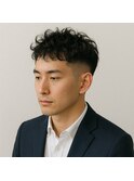 大人メンズ刈り上げパーマ　20代 30代 40代 50代 60代　メンズ