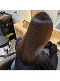 冬こそ艶髪で圧倒しませんか？絹髪縮毛矯正髪質改善
