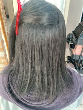 ルページ 千葉(lpage) 髪質改善/顔周りレイヤーカット/グレージュ[千葉/千葉駅]