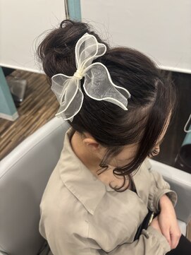 お団子ヘア