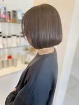 ヒビカ(HIBIKA)&nbsp;大人ボブ　ツヤブラウン