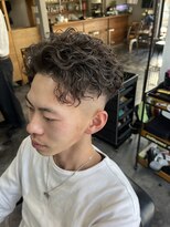 ユーゼンイーストサイドテラスホットヘアー(YUZEN EAST SIDE TERRACE HOT HAIR)&nbsp;極道パーマorスペインカール