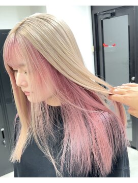 シェイト 天神(ciate) ミルクティーベージュ/レイヤー/ケアブリーチ/ダブルカラー/天神