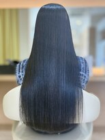 クララ ジャパン みらい平店(CLALA JAPAN)&nbsp;透明感のあるダークブルーカラー&髪質改善