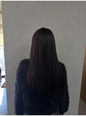 ブリーチなし暗めラベンダーカラー