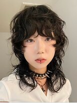 ナループロアツム(Nalu pu loa Tsum)&nbsp;マレットヘア/ウルフパーマ/ミディアムレイヤー