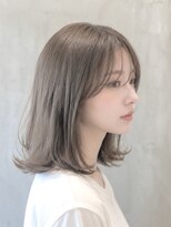 ジールサロン 学園の森店(ZEALSALON) 【人気スタイル】レイヤーボブ/透明感アッシュ/10代20代30代