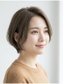 ハンサムショート/前髪なしショート/20代30代40代50代/清澄白河