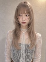 ディーンアイラ(DEAN ISLA) ミルクティーベージュ レイヤーカット
