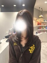 アッシュ 武蔵新城店(Ash)&nbsp;透明感カラー×レイヤーカット
