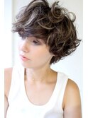bouncy short bob