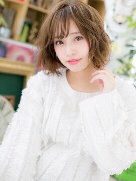 カバーヘア ブリス 川口(COVER HAIR bliss) *bliss川口* 大人かわいい♪イチコロふわミディb!