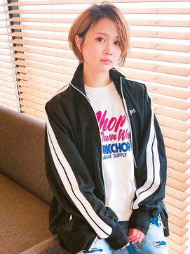 リリーパークス(Lily Parks) ショートボブ