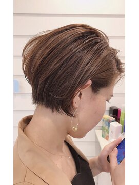 ノアエクレ 銀座(noah ecle) 銀座ロイヤルセクシーショート☆透け感ベージュ20代30代