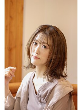 ツネ ヘアアンドヘッドスパ(TsuNE hair&head spa) ナチュラル外ハネ