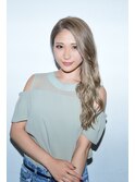 ロングアッシュベージュ