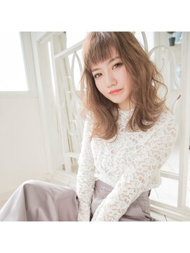 ナチュラル 東川口店(Natural) ☆ミントベージュ×外ハネミディ☆-東川口店-