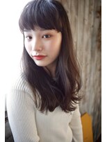 クレドガーデン 吉祥寺店(CRED GARDEN) 大人可愛い&アンニュイ×フェミニン厚め前髪カット/吉祥寺