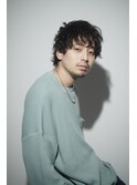 くせ毛風パーマスタイル