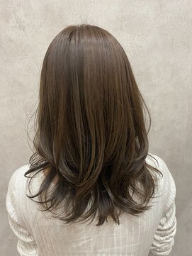 オルファ イオンタウン松ケ崎店(OLFA) クラゲヘアー/小顔に見せるヘア/ココアベージュ/松ヶ崎/北柏