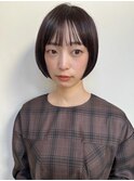 大人かわいいショートボブ