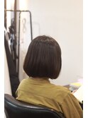 レディースのボブスタイル