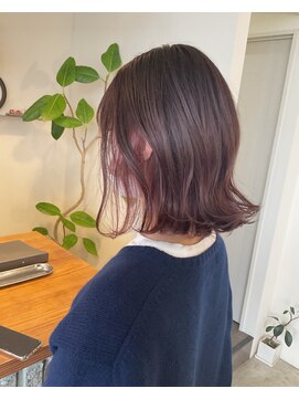 ヘアーサロン ツミキ(HAIR SALON TSUMiKi) ピンクバイオレットインナーカラー