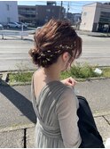 ゆるふわシニヨン