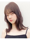 ラベンダーベージュ チョコレートカラー 大人ガーリー