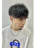 【men's】デザインカットダメージレスパーマ