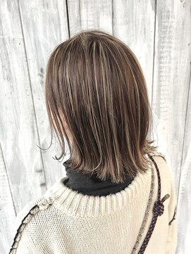 エスハートオブヘアー 植田店(ES Heart of HAIR) ハイライトボブ