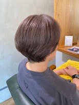 ハロー(Hollow) 【丸みショート/白髪ぼかし/脱白髪染め】石橋/池田/箕面