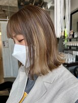 スニップス ダズ(SNIPS DOES)&nbsp;ハイライトカラー/切りっぱなしボブ