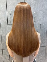 アルバム 銀座(ALBUM GINZA)&nbsp;ベージュ艶ストレート_大人ガーリーチョコレート_ba417202