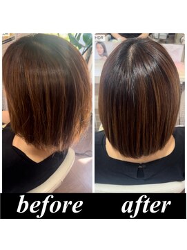 ウィル ボッサ 御茶ノ水 神保町(WILL bossa) 【美髪整形】異次元の最新髪質改善☆シルク酸性ストレート