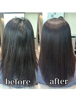 ルミス 銀座(Lumis)&nbsp;ストレートスタイル/艶髪/髪質改善/縮毛矯正/20代30代40代50代