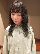 イニ(ini) 須藤 )) ロングヘア×パーマ