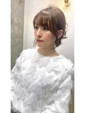 ヘアアンドメイク リンクス 東戸塚店(HAIR&MAKE LINKS) 結んでも可愛い顔まわりカット