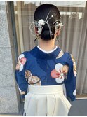 卒業式ヘア