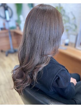 ドラマティックヘア(DRAMATIC HAIR) ブリーチなしミルクティー×ローレイヤー