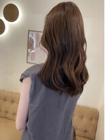 ラヴィズム 名駅店(LUVISM)&nbsp;韓国ヘアー顔周りレイヤーベージュ名古屋名駅