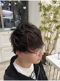 マッシュウルフハイライトレッド