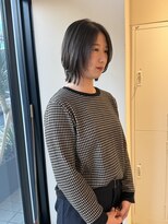 シダミノオ(sida MINOH)&nbsp;【sida 池村】20代30代40代レイヤーボブ/くびれボブ