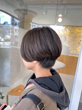 ワッカ(wacca) ショート　前下がり　質感調整　小顔ショート