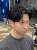 アンサー 千葉中央(UNSER prod by THE DAY)&nbsp;ツーブロックジェントルショートセンターパート