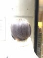 ミューズアヴェダ 浜町店(MUSE AVEDA)&nbsp;アッシュホワイト！一度は試したいカラー
