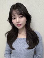 ナカイ(NAKAI)&nbsp;顔周りレイヤーカット/イメチェンヘアスタイル/韓国くびれヘア