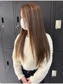明るめ細めハイライト